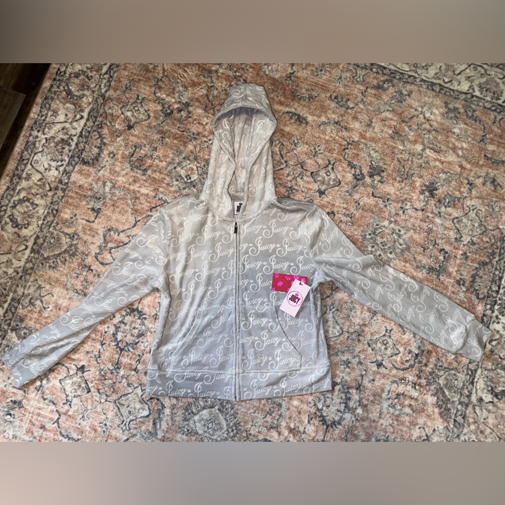 Juicy by Juicy Couture Gray Women's Jacket Brand New With Tags Size M